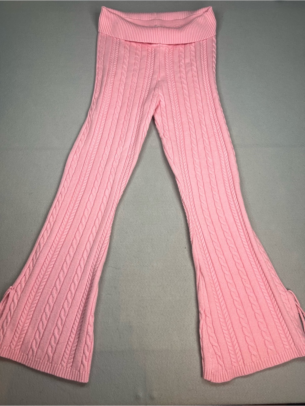 Madrag cable knit pants size XL